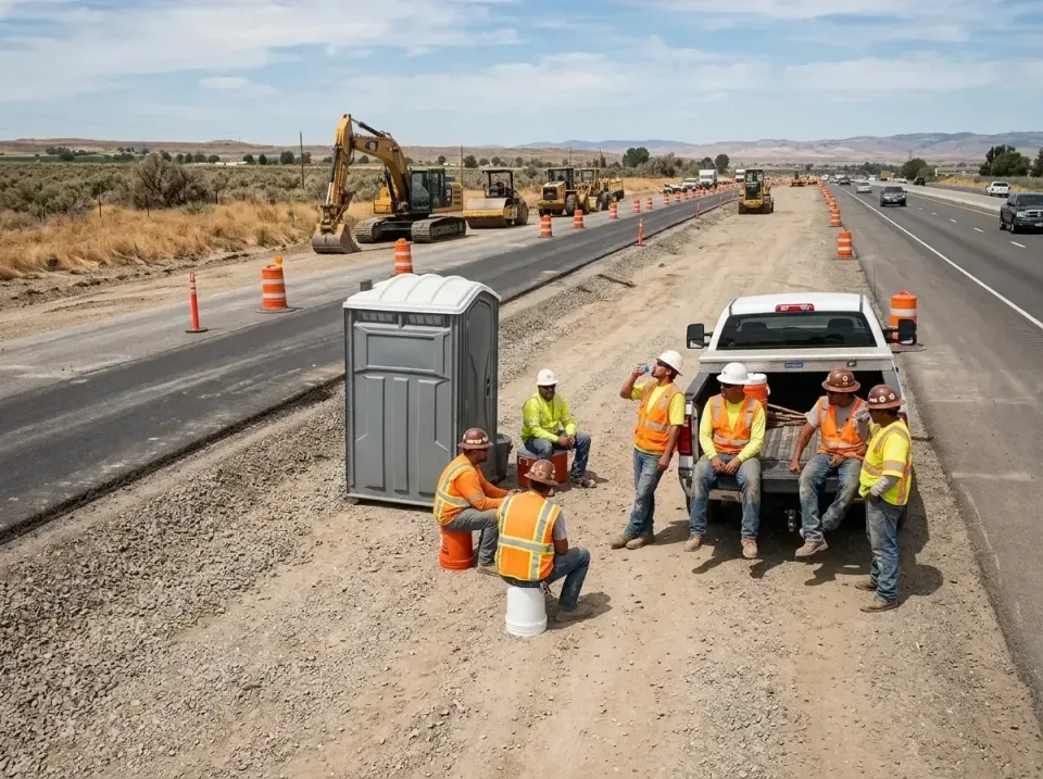 highway-road-construction-crew-007 — frequently asked questions, Porta Potty and Restroom Rentals in Thermalito, CA
